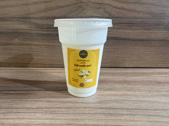 Gobelet Raib 200 g – Lait pasteurisé, Arôme vanille, sucré – Image 1