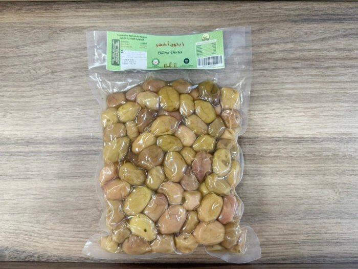 Olives Vertes Marocaines 500gr – Sous Vide – Image 1